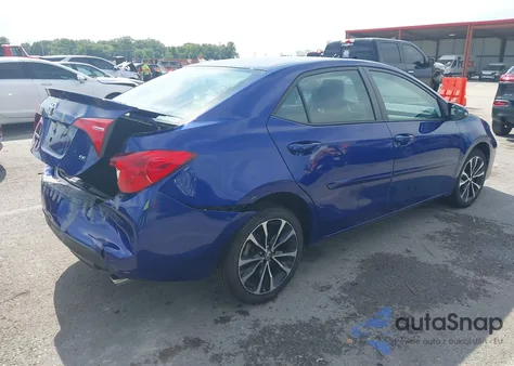 2017 Toyota Corolla Se from USA, damaged, VIN 5YFBURHE7HP695872